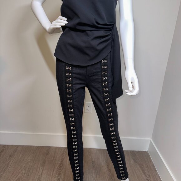 PISTOLA: NWT, Kiera High Rise, Color- Black, Size - 27, MSRP - $108 - Picture 3 of 9